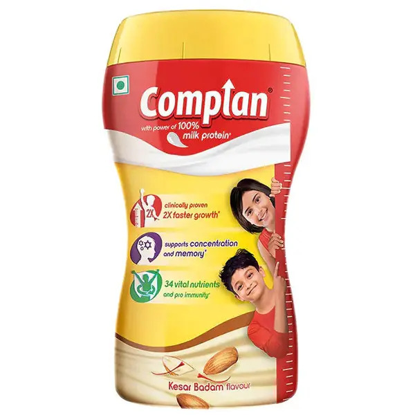 Complan Kesar Badam Nutrition Drink 500g (Jar)