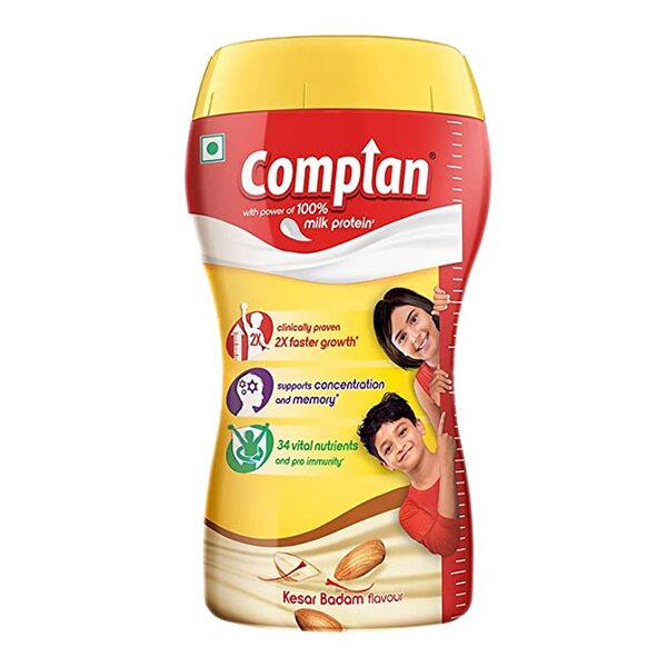 Complan Kesar Badam Nutrition Drink 200g (Jar)