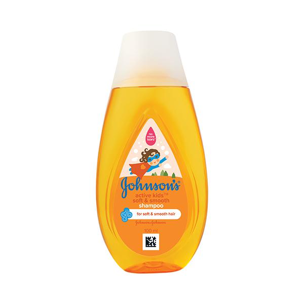 Johnson's Active Kids Soft & Smooth Shampoo 100ml