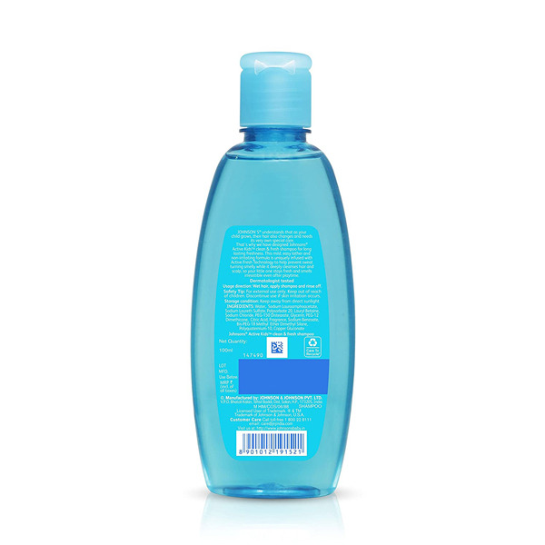 Johnson's Active Kids Clean & Fresh Shampoo 100ml