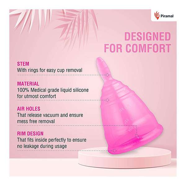 i-activ Menstrual Cup for Women (L)