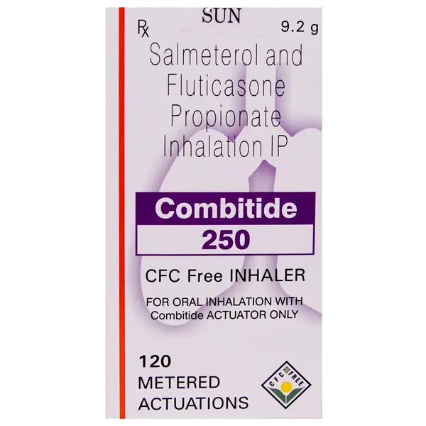 Combitide 250 CFC Free Inhaler 120 MDI