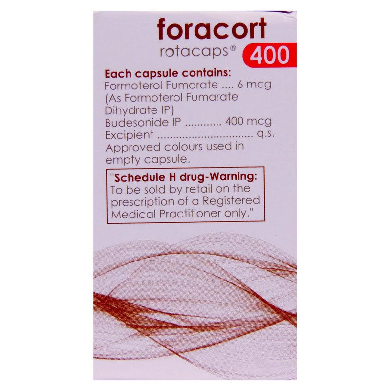 Foracort 400 Rotacaps 30's