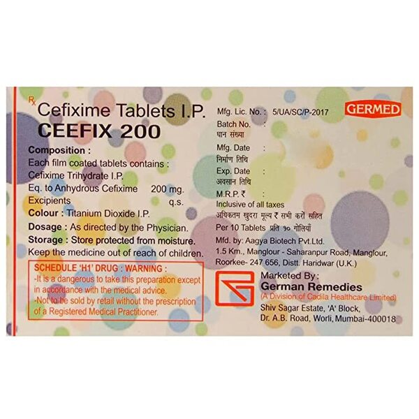 Ceefix-200 Tablet 10's