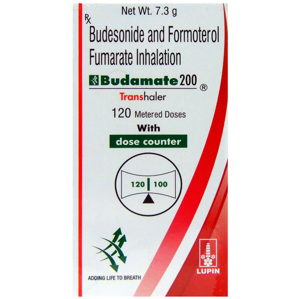 Budamate 200 Transhaler 120 MDI