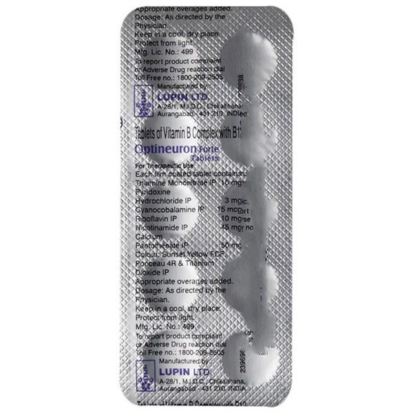 Optineuron Forte Tablet 10's