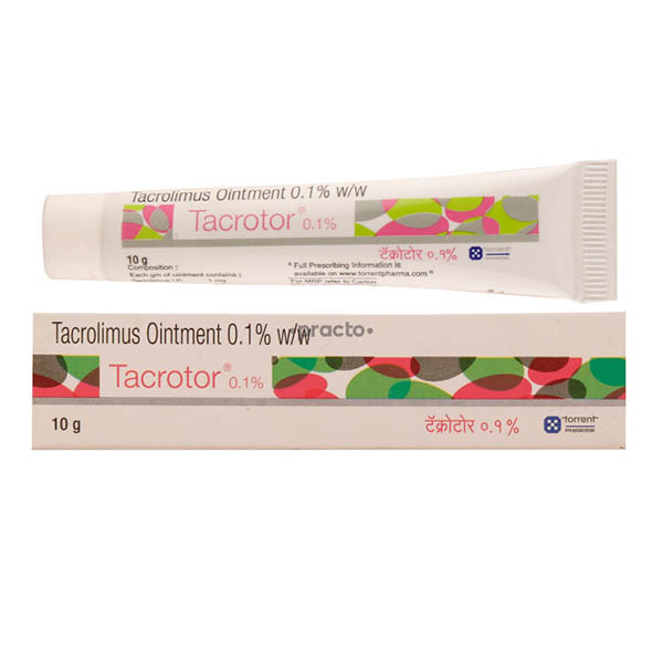 Tacrotor 0.1% Ointment 10g