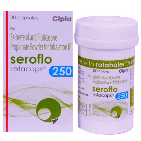 Seroflo 250 Rotacaps 30's