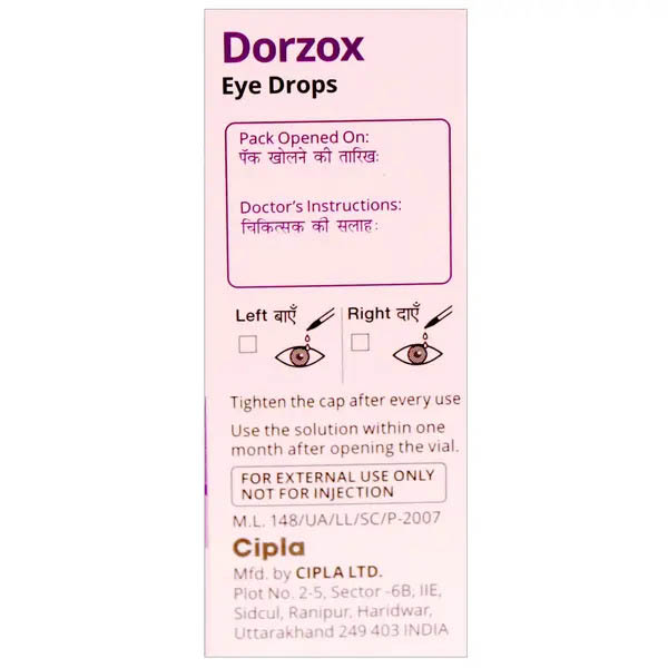 Dorzox Eye Drops 5ml