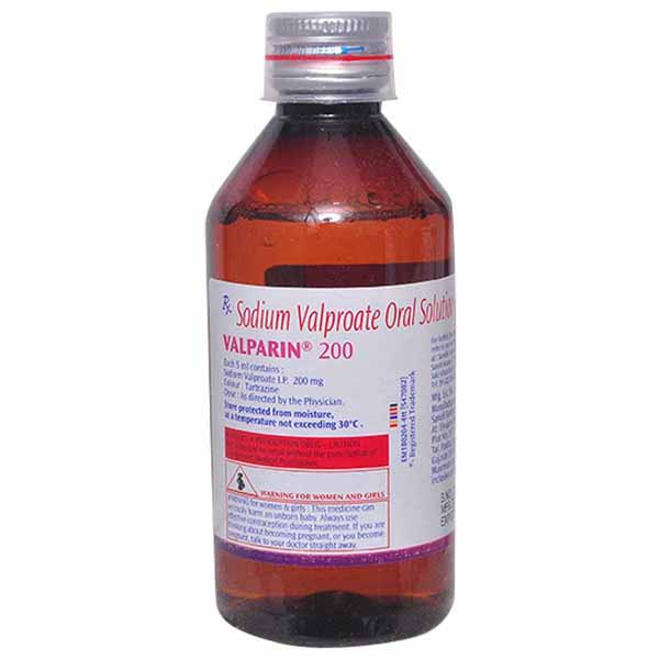 Valparin 200 Delicious Pineapple Flavour Oral Solution 200ml