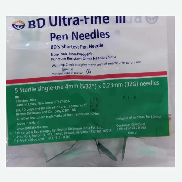 BD Ultra-Fine III Nano 32G Pen Needle 4mm