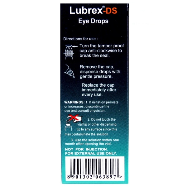 Lubrex-DS Eye Drops 10ml