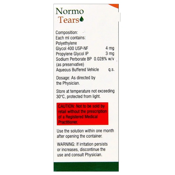 Normo Tears Eye Drops 10ml