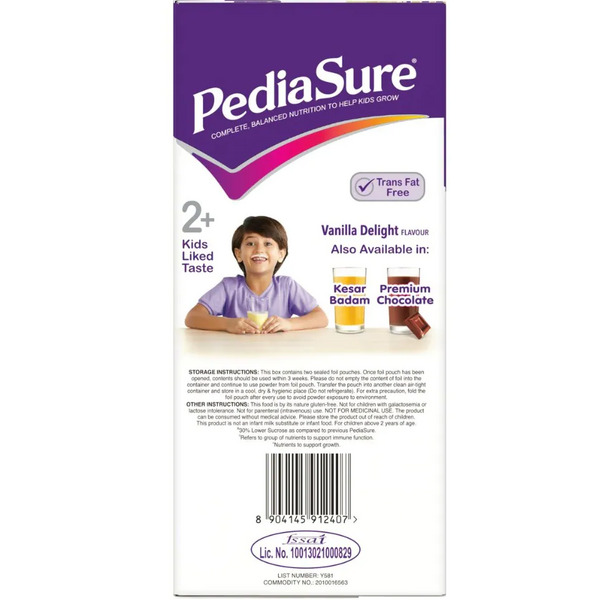 PediaSure Vanilla Delight Powder 1kg (Refill Pack)