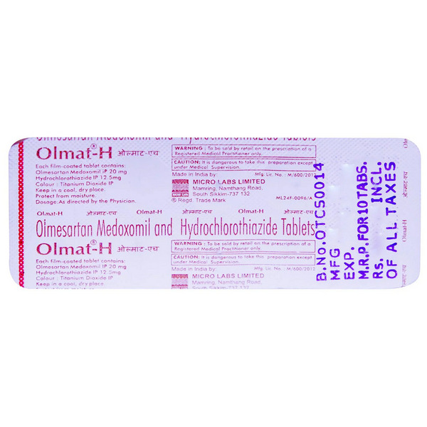 Olmat-H Tablet 10's