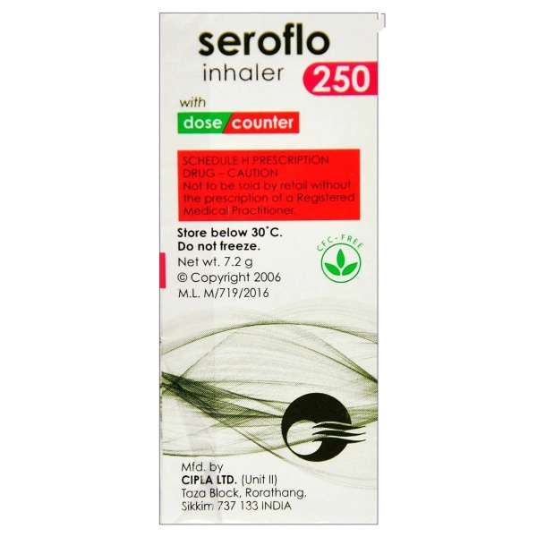 Seroflo 250 Inhaler 120 MDI