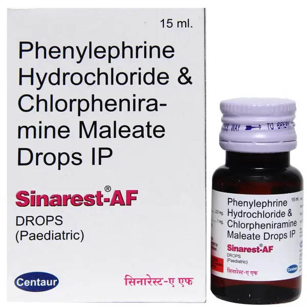 Sinarest-AF Paediatric Drops 15ml