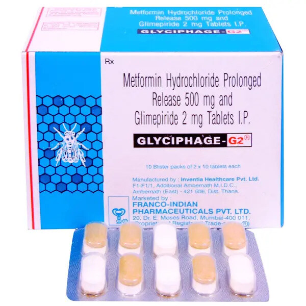 Glyciphage-G2 Tablet 10's