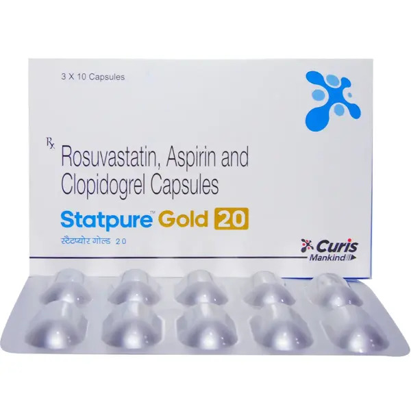 Statpure Gold 20 Capsule 15's