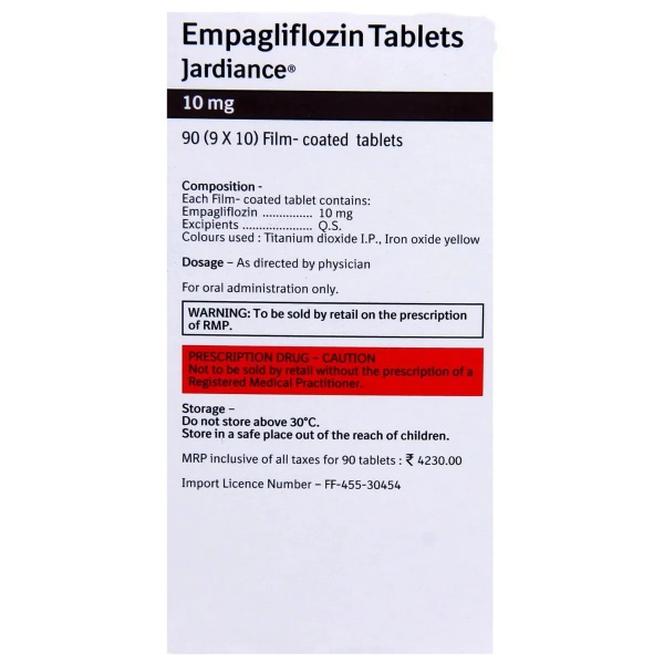 Jardiance-10mg Tablet 10's