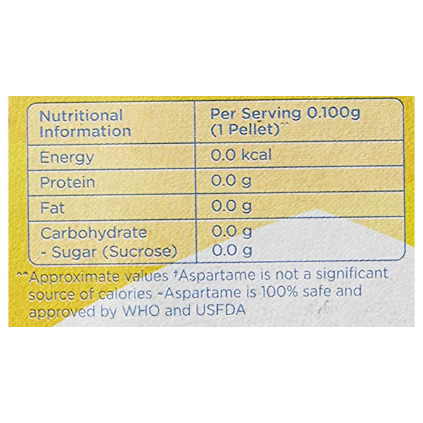 Sugar Free Gold Low Calorie Sweetener Pellets 110's