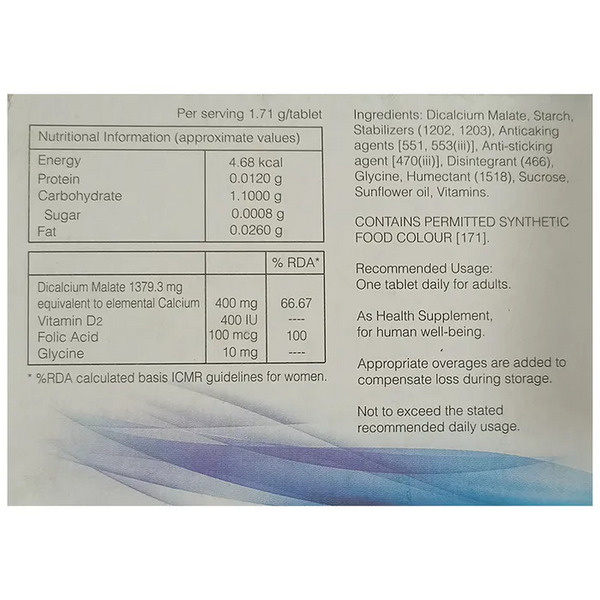 Calcidef Tablet 10's used to strengthen bones and joints