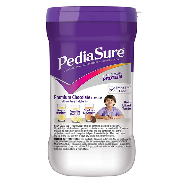 PediaSure Premium Chocolate Kids Nutrition Powder 200g (Jar)