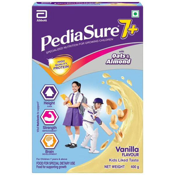 PediaSure 7+ Vanilla with Oats & Almond Nutrition Drink 400g