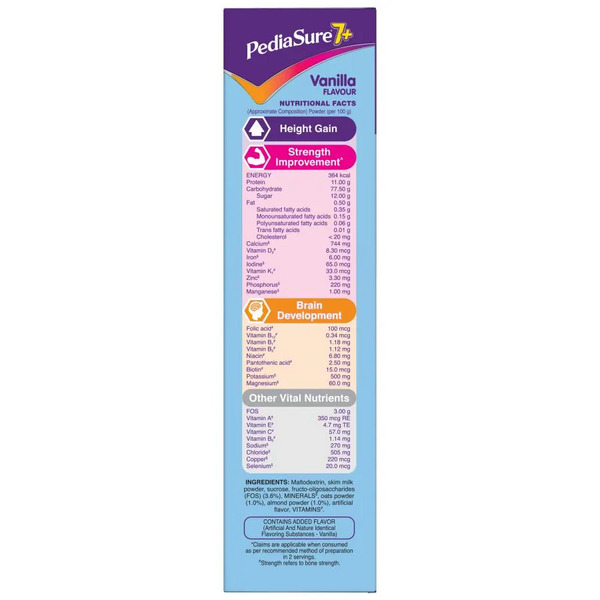 PediaSure 7+ Vanilla with Oats & Almond Nutrition Drink 400g