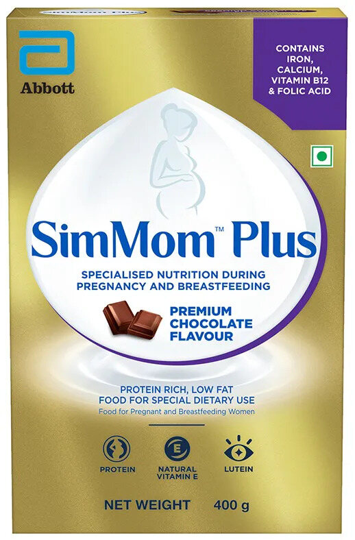 SimMom Plus Premium Chocolate Powder 400g (Refill Pack)