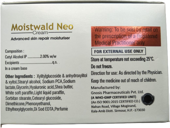 Moistwald Neo Moisturizing Cream 100g