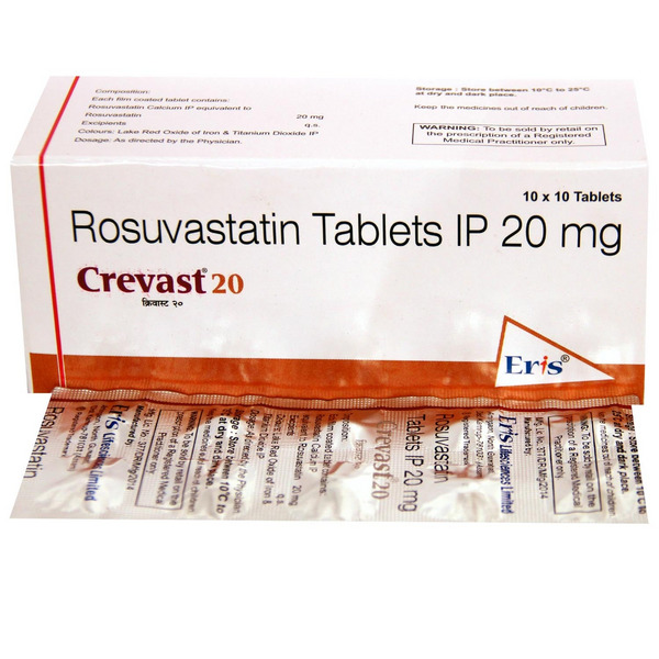 Crevast 20 Tablet 10's