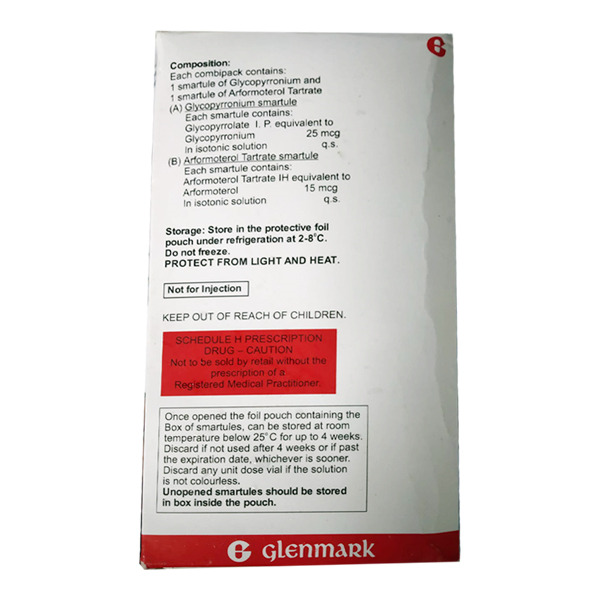 Nebzmart-GF Smartule 1ml x 5's used to treat Peptic ulcer & COPD