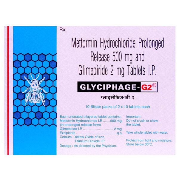 Glyciphage-G2 Tablet 10's