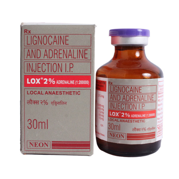 Lox 2% Adrenaline Injection 30ml