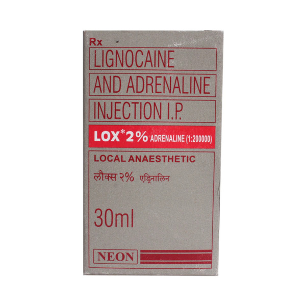 Lox 2% Adrenaline Injection 30ml