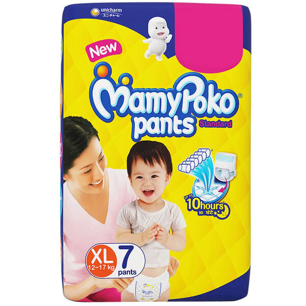 MamyPoko Pants Standard Diapers XL 7's