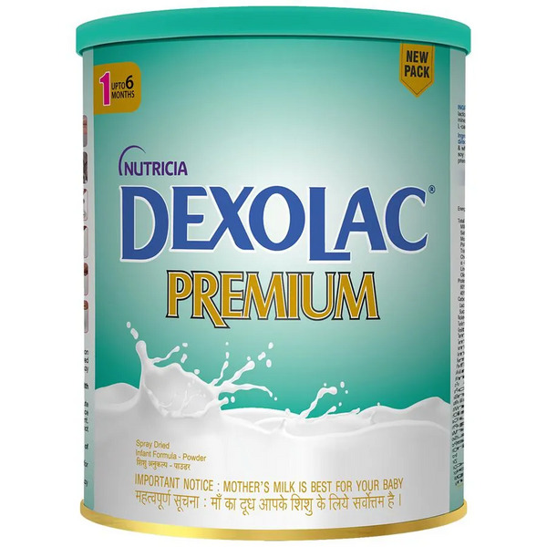 Dexolac Premium Stage 1 Powder 400g Tin (upto 6 months)