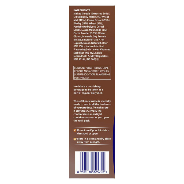 Horlicks Chocolate Delight Nutrition Drink 500g (Refill Pack)