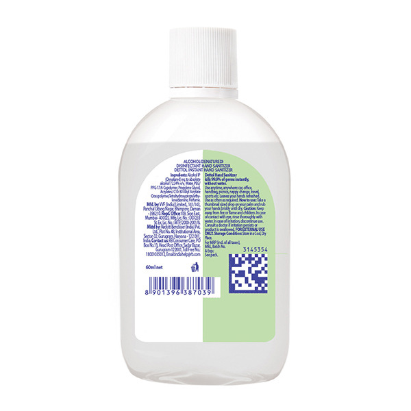 Dettol Original Instant Hand Sanitizer 60ml