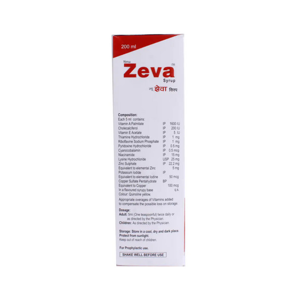 Zeva Syrup 200ml