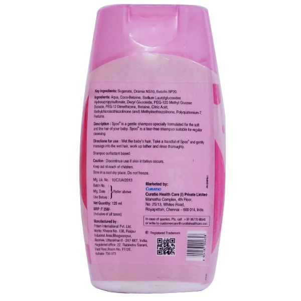 Spoo Tear Free Shampoo 125ml