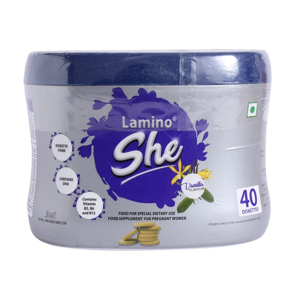 Lamino She Vanilla Diskette 40's (200g)