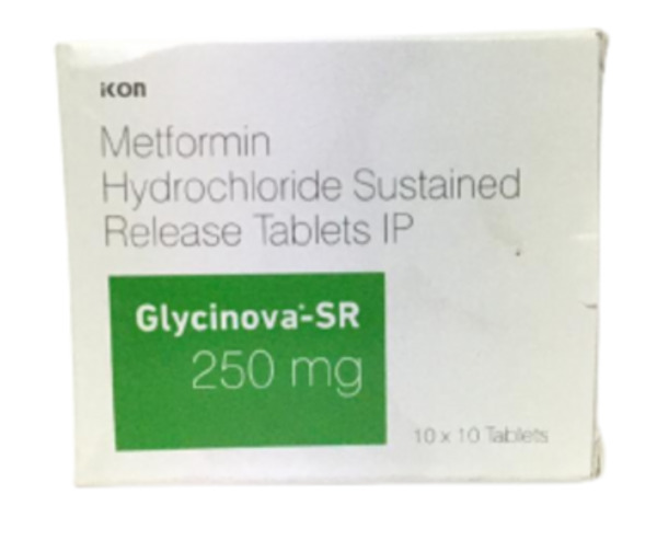 Glycinova 250 SR Tablet 10's