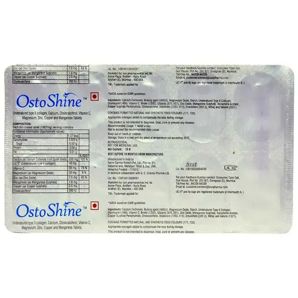 Ostoshine Tablet 10's