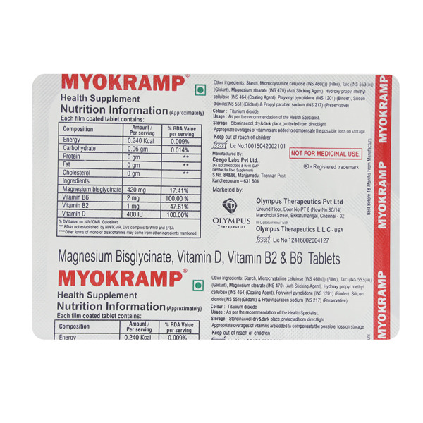 Myokramp Tablet 10's