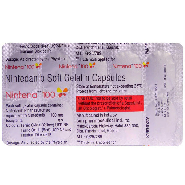 Nintena 100 Capsule 10's