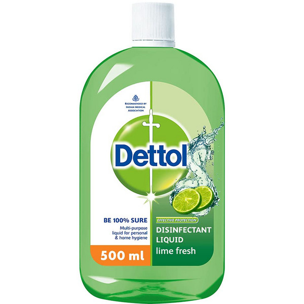 Dettol Disinfectant Lime Fresh Liquid 500ml