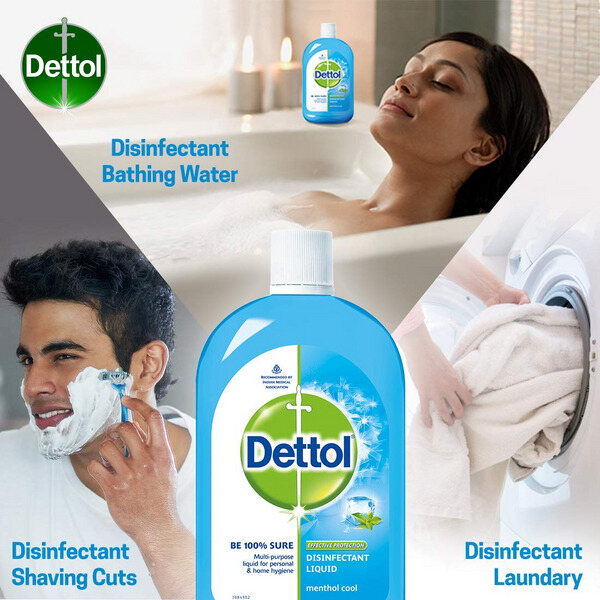 Dettol Disinfectant Menthol Cool Liquid 200ml