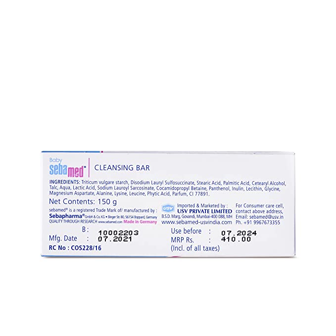 Sebamed Baby Cleansing Bar 150g